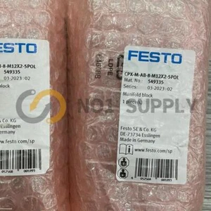 1PC NEW FESTO CPX-M-AB-8-M12X2-5POL 549335 Anschluss block / Manifold block - Picture 1 of 6