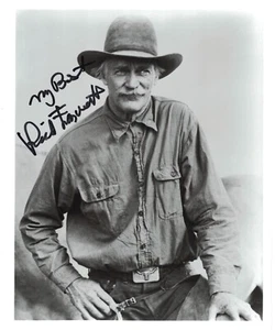 RICHARD FARNSWORTH Signed Autographed 8X10 Blazing Saddles Misery FREE SHIPPING! - Picture 1 of 2