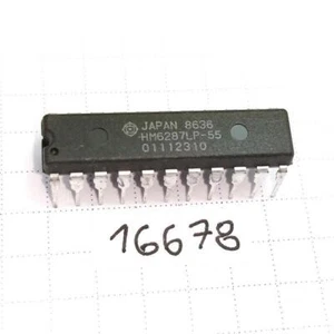 IC Memory SRAM 6287 64K 55ns CMOS Low Power Hitachi HM6287LP-55 DIP22 - Picture 1 of 1