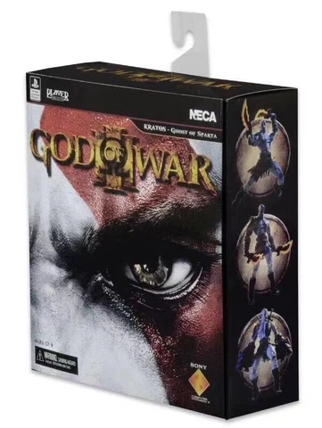 NECA God of War Ultimate Kratos 7 in Action Figure Cover