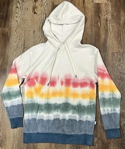Feat Women's BlanketBlend Hoodie SunsetLover Sz Small NWOT Sweatshirt Tie Dye - Picture 1 of 3