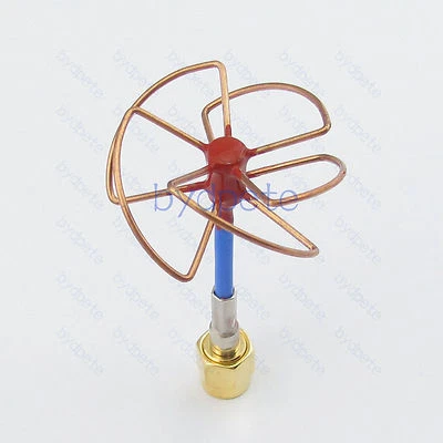 5 Leaf Blade 5.8G FPV Antenna RX Circular Polarized SMA male plug 5.8GHz TX New - Image 1 of 4