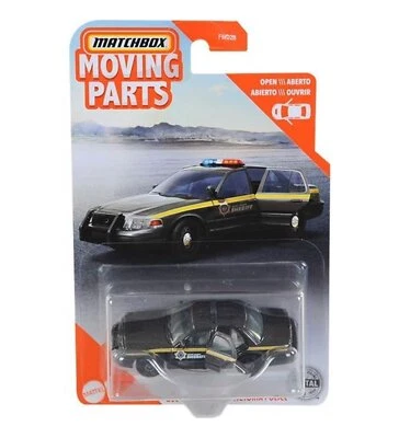 2006 Ford Crown Victoria Sheriff Matchbox Moving Parts 2020 MB1140 1/64 GBH31 - Image 1 of 3