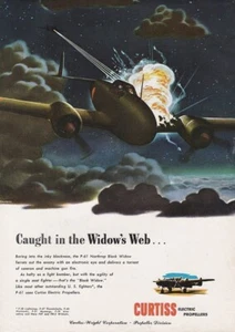 1944 Northrop P-61 Black Widow Aircraft ad 10/27/2022h - Picture 1 of 1