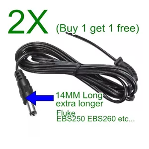 Lote 1 pieza Cable para Fluke BC190 PM8907 Repuesto AC DC Cargador Adaptador Cable - Imagen 1 de 2