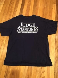 JUDGE STANTON 18 MAKE THE YANKEES GREAT AGAIN TSHIRT SIZE XL - Picture 1 of 6