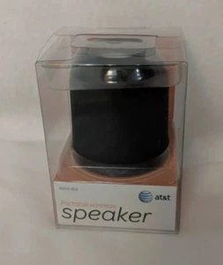 AT&T Tragbare Bluetooth Lautsprecher mit 30' Reichweite, Schwarz - Bild 1 von 1