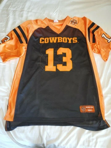 OKLAHOMA STATE COWBOYS #13 Football Jersey Men's Size XXL Foot Locker Stitched Cover