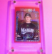 2005 Topps Chrome Update & Highlights RED XFractor #d/65 SSP Jason Vargas Rookie