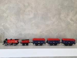 ANTIQUE HORNBY MECCANO ROPE TRAIN - Picture 1 of 23