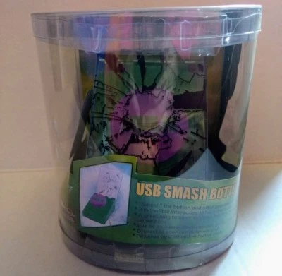 Hulk Smash Button Computer USB Gadget Marvel Screen Effect Interactive Toy New  - Image 1 of 4