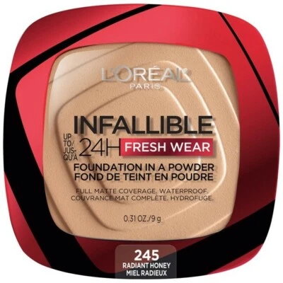 **L'Oreal Paris Infallible up to 24h Fresh Wear Foundation in A Powder, TIK TOK* - Image 1 of 2