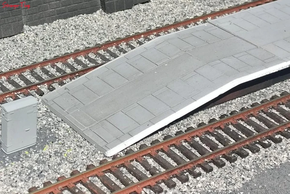 Gaugemaster Station Platform Ramps Straight (2) 1:76 Scale, OO Scale - Image 1 of 1