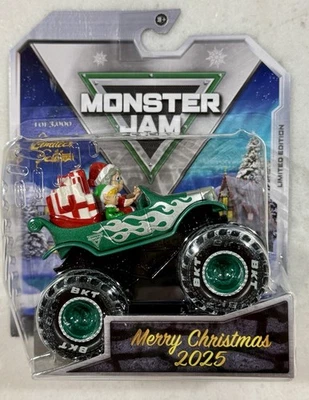 2025 Monster Jam Christmas Mrs. Claus 1:64  Limited Edition 3000 - Image 1 of 2