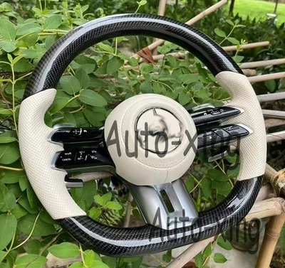 Volante Mercedes-Benz AMG 2021 fibra de carbono GLS G63 C43 GLE X167 actualización Foto 1 de 4