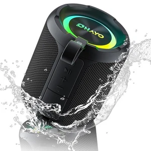 40W Wireless Portable Bluetooth Speaker with Lights, IPX7 Waterproof, Loud So... - Picture 1 of 7