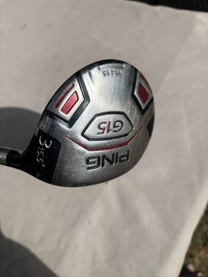 Ping G15 15.5* 3 Fairway Wood TFC 149 F Stiff Flex Graphite Shaft - Image 1 of 4