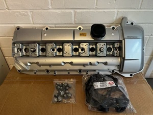 Aluminum Valve Cover & Elring Gasket for BMW 11121432928 BMW E46 E39 M54/M52TU - Picture 1 of 15