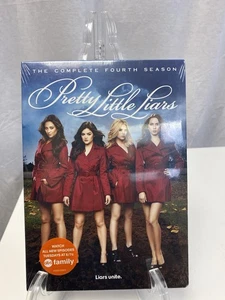 Pretty Little Liars Season 4 Complete (DVD, 2014, 5-Disc Set) Factory Sealed - Picture 1 of 2