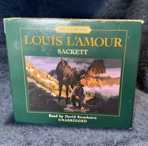 Louis L'Amour Sackett -The Sacketts Audio Book on CD Western Story 4 CDs - Picture 1 of 6