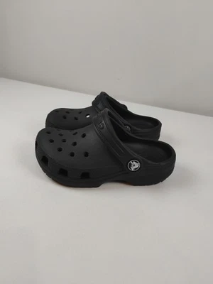 Crocs Iconic Comfort negros para niños talla 9C negros envío gratuito  Foto 1 de 4