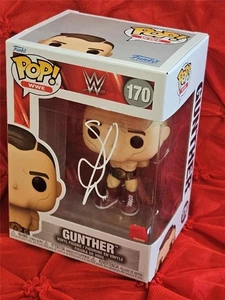 GUNTHER WWE CHAMPION HANDSIGNIERT HANDSIGNIERT WRESLTING FUNKO POP! 170 FIGUR COA - Bild 1 von 12