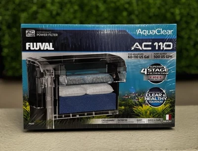 Fluval AquaClear AC110 Power Filter 60-110 US Gal #19620 - Image 1 of 4