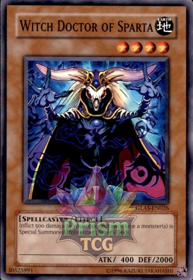 Witch Doctor of Sparta GLAS-EN026 Yugioh - Image 1 of 1