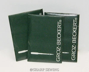 30 AGUJAS DE REGAR OVERLOCK GROZ BECKERT B-27 DCX27 B27 RMX27 MY1023 - Imagen 1 de 1