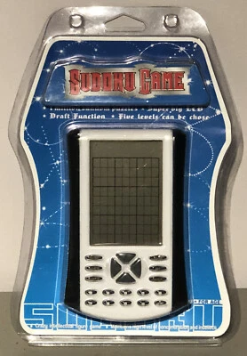 Juego portátil Sudoku funciona con pilas nuevo en paquete Foto 1 de 2