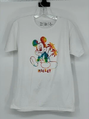 Camisa Niños Colección Disney por Neff L Mickey Palm Tree Gráfico Nueva Con Etiquetas Foto 1 de 4