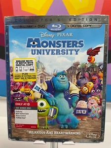 Monsters University (Blu-Ray + DVD) Collector’s Edition w/Slipcover disney pixar - Picture 1 of 2
