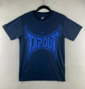 Tap Out Shirt Boys XL Black Nike MMA Collaboration Fighting Mixed Martial Arts - Picture 1 of 10