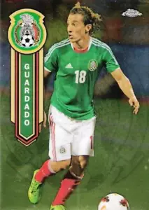 2014 Topps cromo base de fútbol de las Grandes Ligas jugadores comunes de la selección mexicana - Imagen 1 de 20