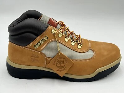 NUEVO Timberland Talla 9 M Bota de Campo Impermeable L/F Medio Hombres Trigo Nubuck 0A18RI 231 Foto 1 de 4