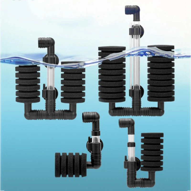 Air Driven Sponge Filter for Aquarium Fish Tank Bio-Sponge Filter Disc 」 - Image 1 of 4