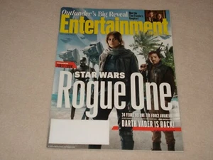 STAR WARS ROGUE ONE * FELICITY JONES July 1 2016 ENTERTAINMENT WEEKLY MAGAZINE - Imagen 1 de 5