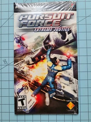 Pursuit Force Extreme Justice Psp. DEMO DISC - Image 1 of 4