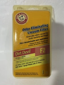 Filtro de vacío eliminador de olores HEPA Arm & Hammer | Dirt Devil F2 NUEVO NUEVO EN PAQUETE - Imagen 1 de 6