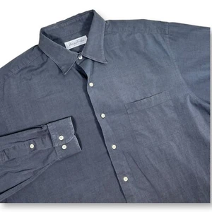 Brooks Brothers Stretch Button Down Shirt Dress Shirt 16.5 -34/35 Gray - Picture 1 of 7