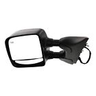 Side View Mirror Power Heated Towing Black Driver Left LH for 04-15 Nissan Titan
