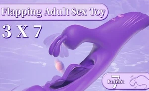 女用全自動振動棒多頻振動充電耐用脈衝吸吮靜音拍打軟糯硅膠自嗨玩具不求人伴侶 - Picture 1 of 5