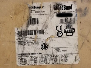 Commscope F1190BVV RG-11/U 14awg BCCS 75Ohm Coaxial CATV Antenna Cable Bk/100ft - Picture 1 of 7