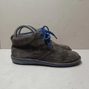 Camper Beetle, Boys' Desert Boots Leathet Suede Chukka Grey UK4 Eu36 (box 63) - Picture 1 of 12