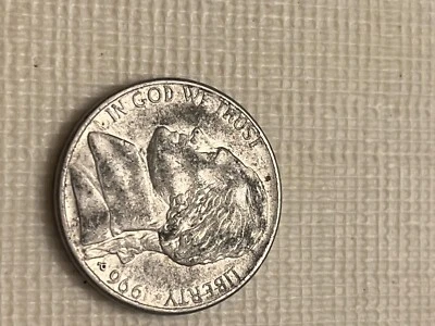 1996 P, Jefferson Nickel, Date error, Double struck P - Image 1 of 4