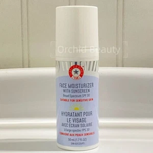 New First Aid Beauty Face Moisturizer with Sunscreen SPF30 Full size 50mL/1.7oz - Picture 1 of 2