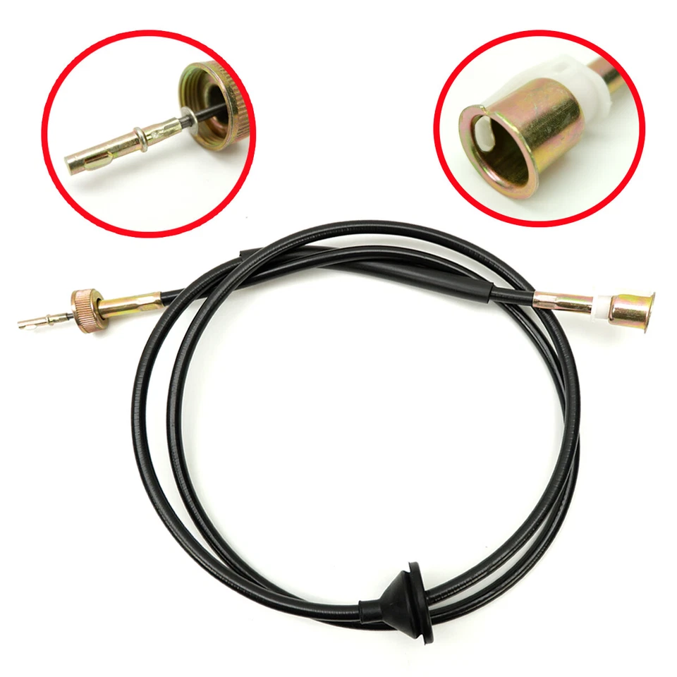 Speedo Meter Cable Speedometer Black For Toyota Corolla Ke30, Ke35 1974 - 1979 - Image 1 of 4
