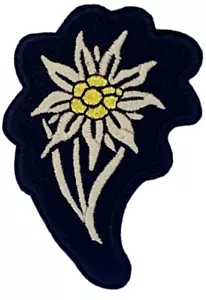 Edelweiß WW2 Patch Repro Gebirgsjäger Bügelbild Abzeichen Bundeswehr... - Bild 1 von 3