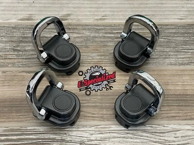 2004-16 BMW X3 Rear Cargo  Tie  Downs  Set  of  4  Used Genuine — 第 1/4 张图片