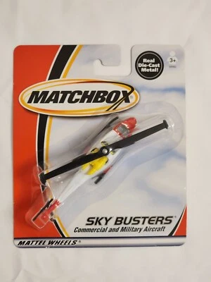 New 2000 Matchbox Skybuster Smokey Bear Rescue Helicopter Die-cast  - Image 1 of 3
